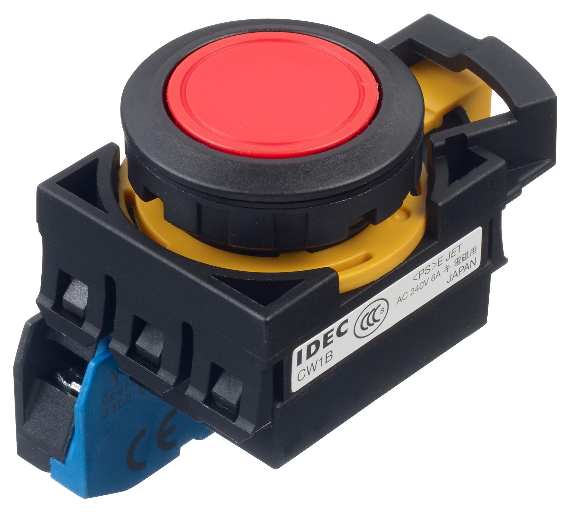 IDEC CW1B-M1E10R Interruptores Industriales Con Pulsador