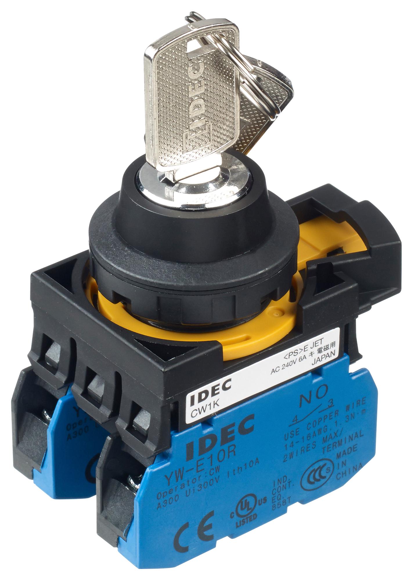 IDEC CW1K-31BE20 Interruptores Con Llave