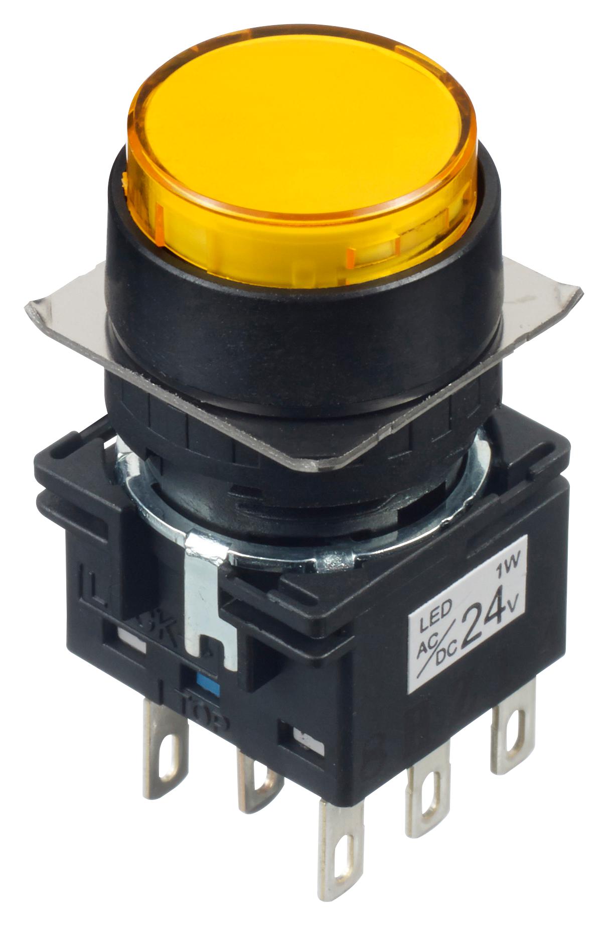 IDEC LB1L-A1T64Y Interruptores Industriales Con Pulsador