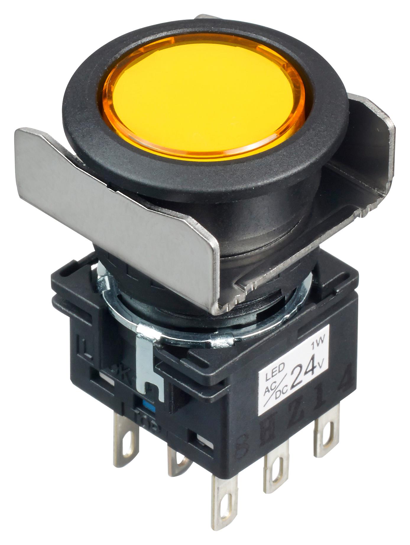 IDEC LB6L-M1T64Y Interruptores Industriales Con Pulsador