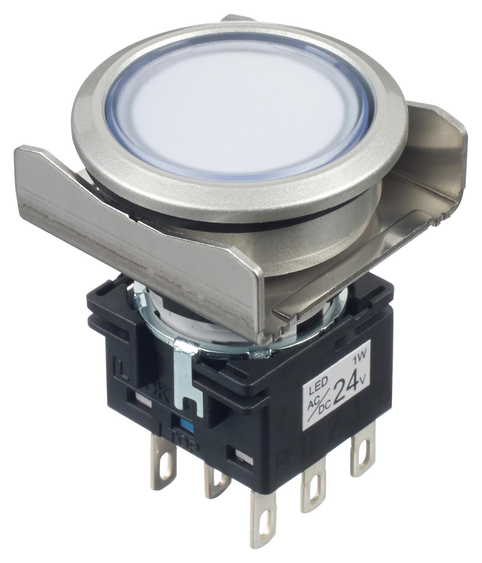 IDEC LBW6ML-A1RT64PW Interruptores Industriales Con Pulsador