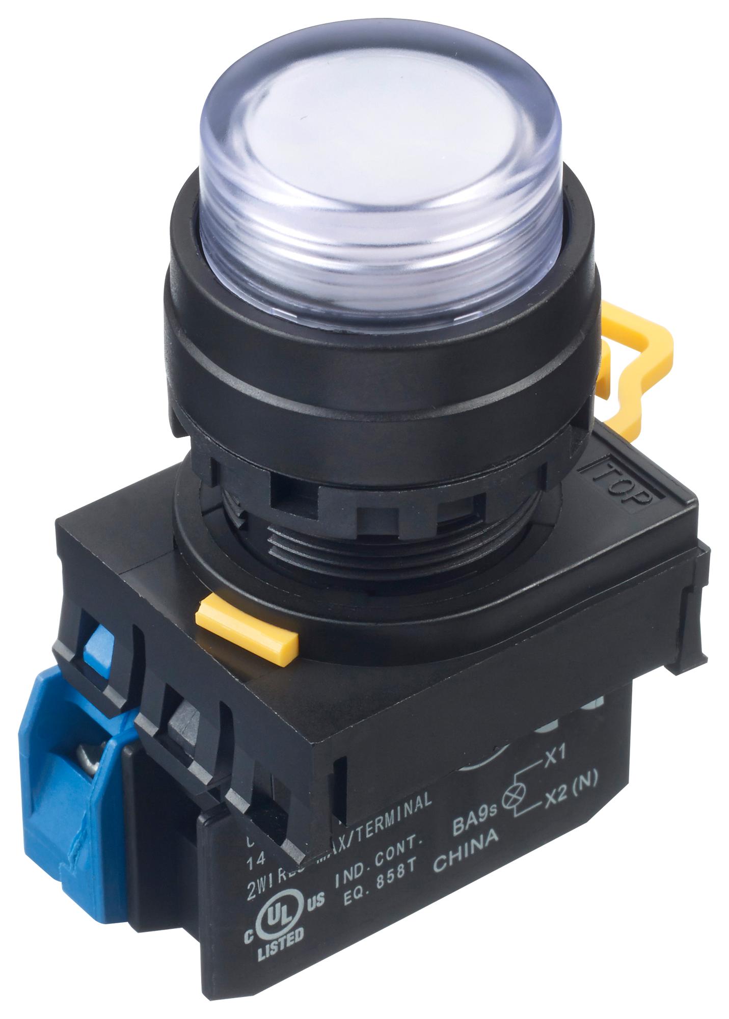 IDEC YW1L-M2E10Q4PW Interruptores Industriales Con Pulsador