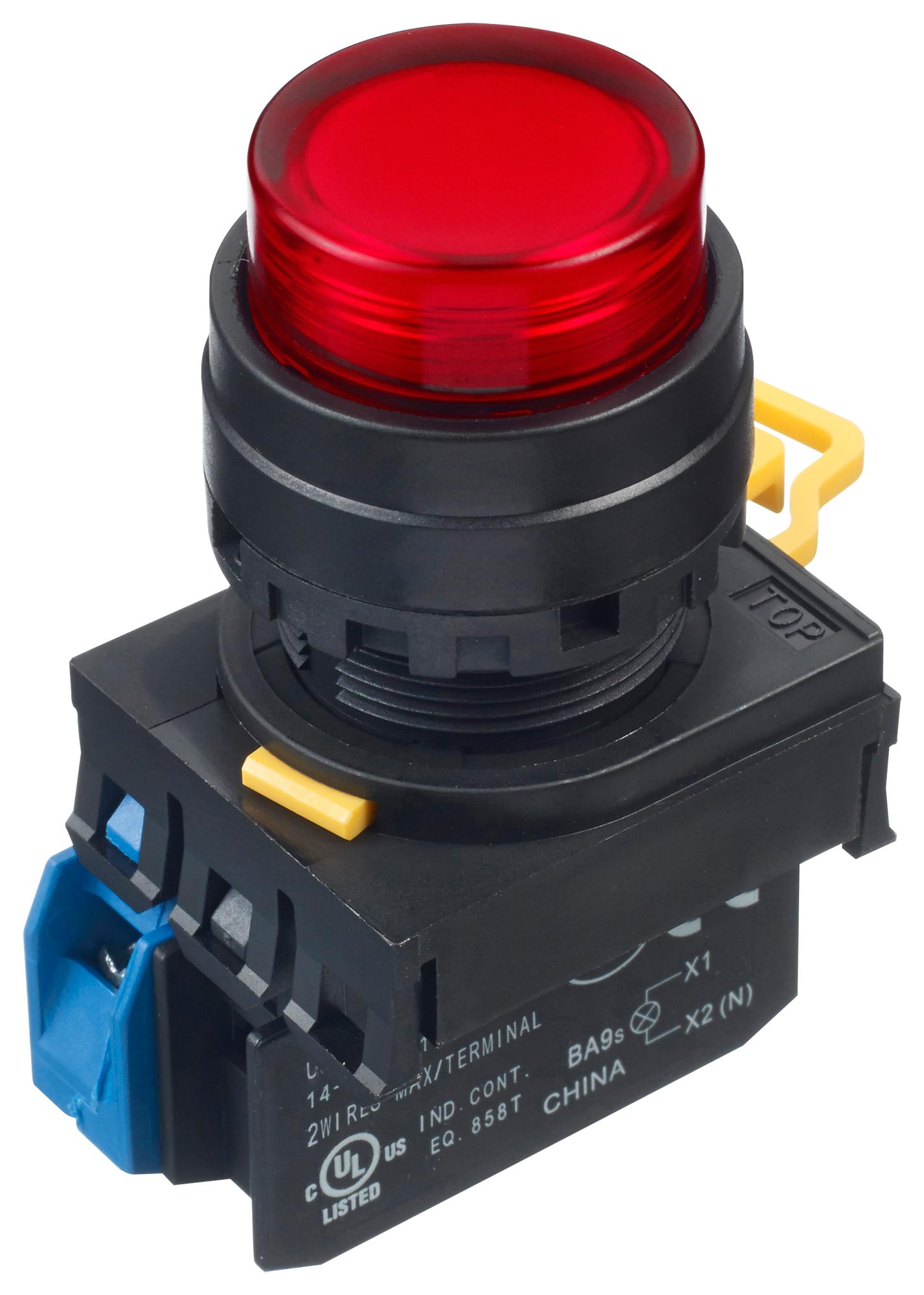 IDEC YW1L-M2E10Q4R Interruptores Industriales Con Pulsador