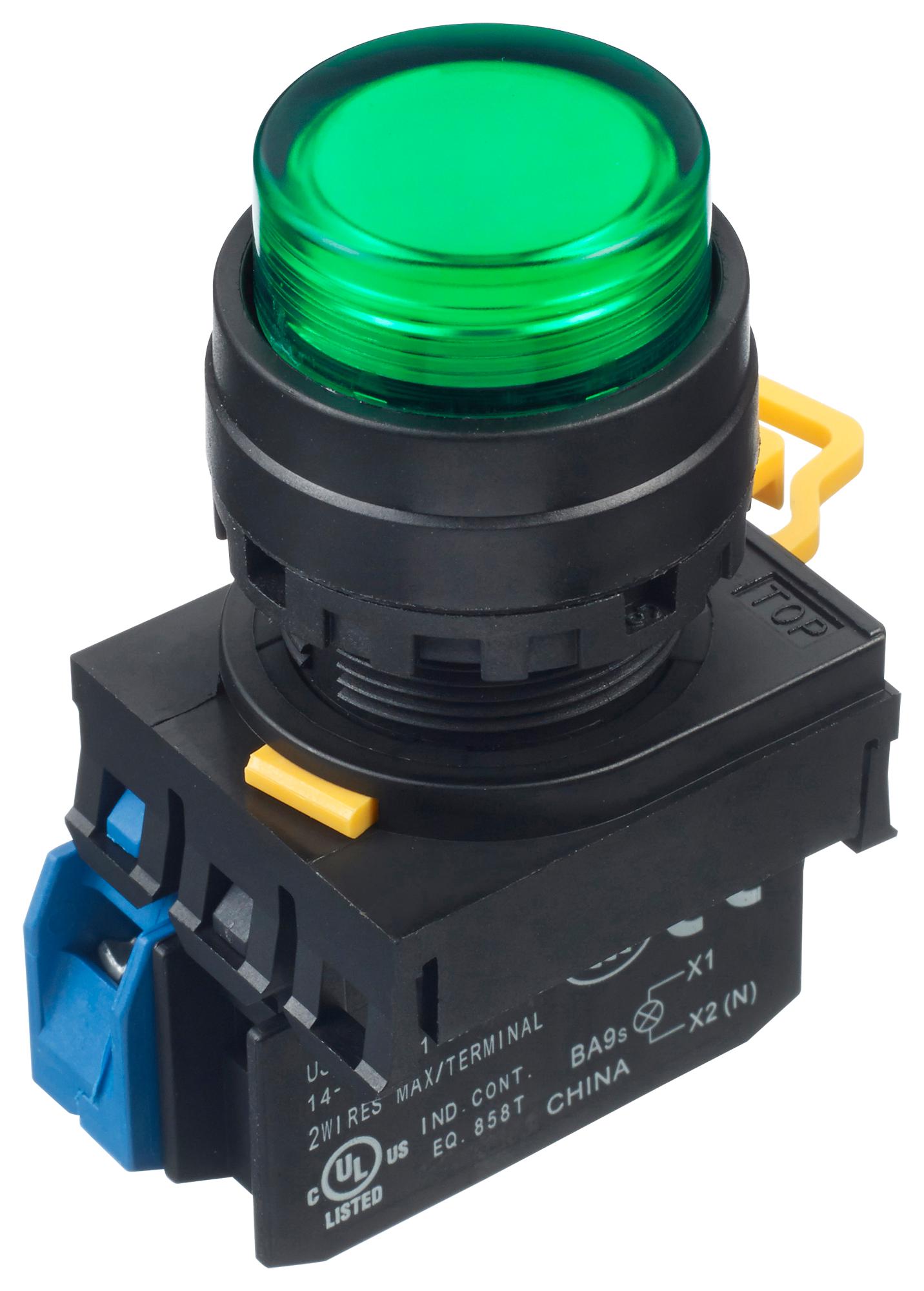 IDEC YW1L-M2E10QM3G Interruptores Industriales Con Pulsador