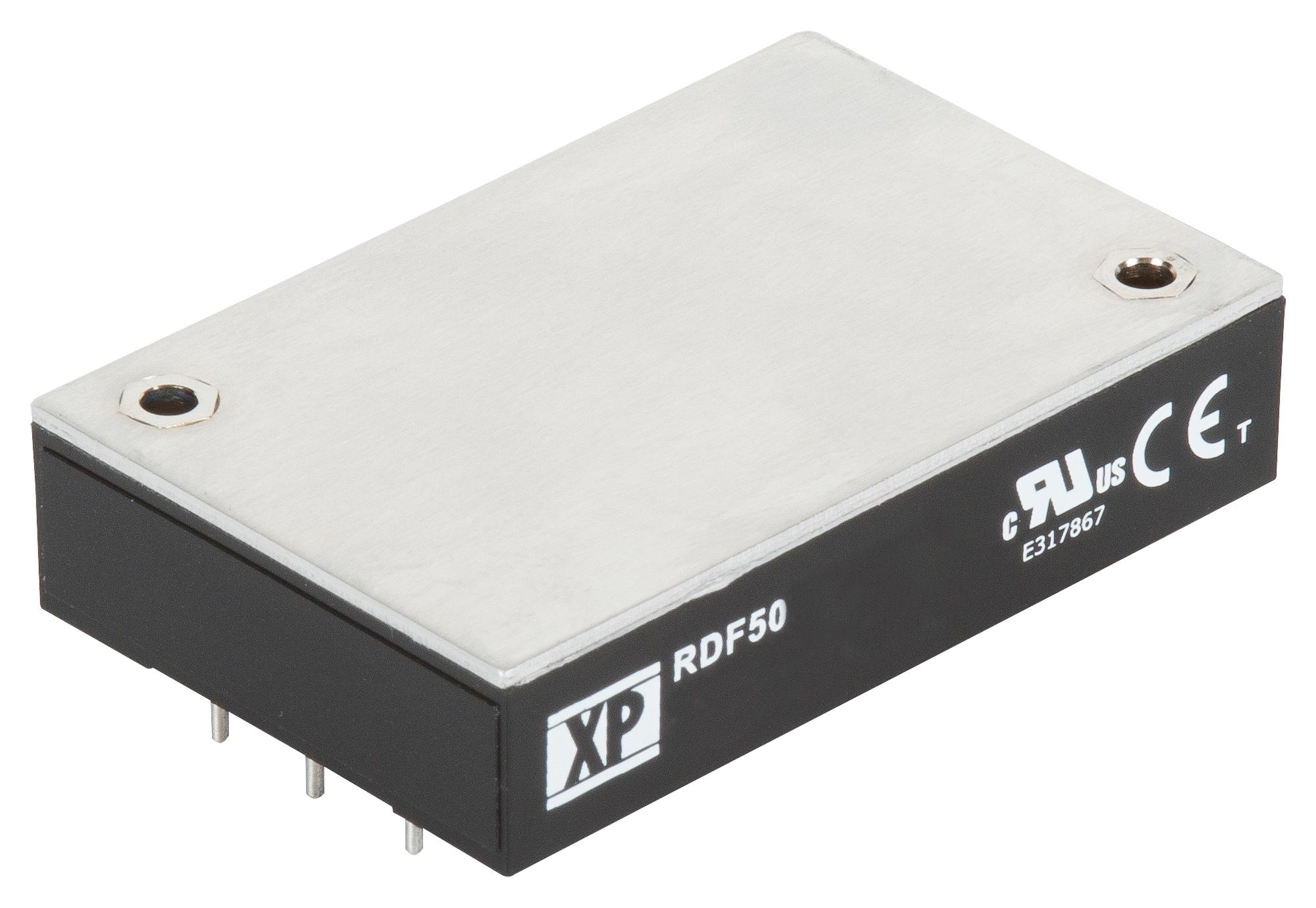 XP POWER RDF5072WS24 Convertidores DC / DC Aislados De Montaje Pasante