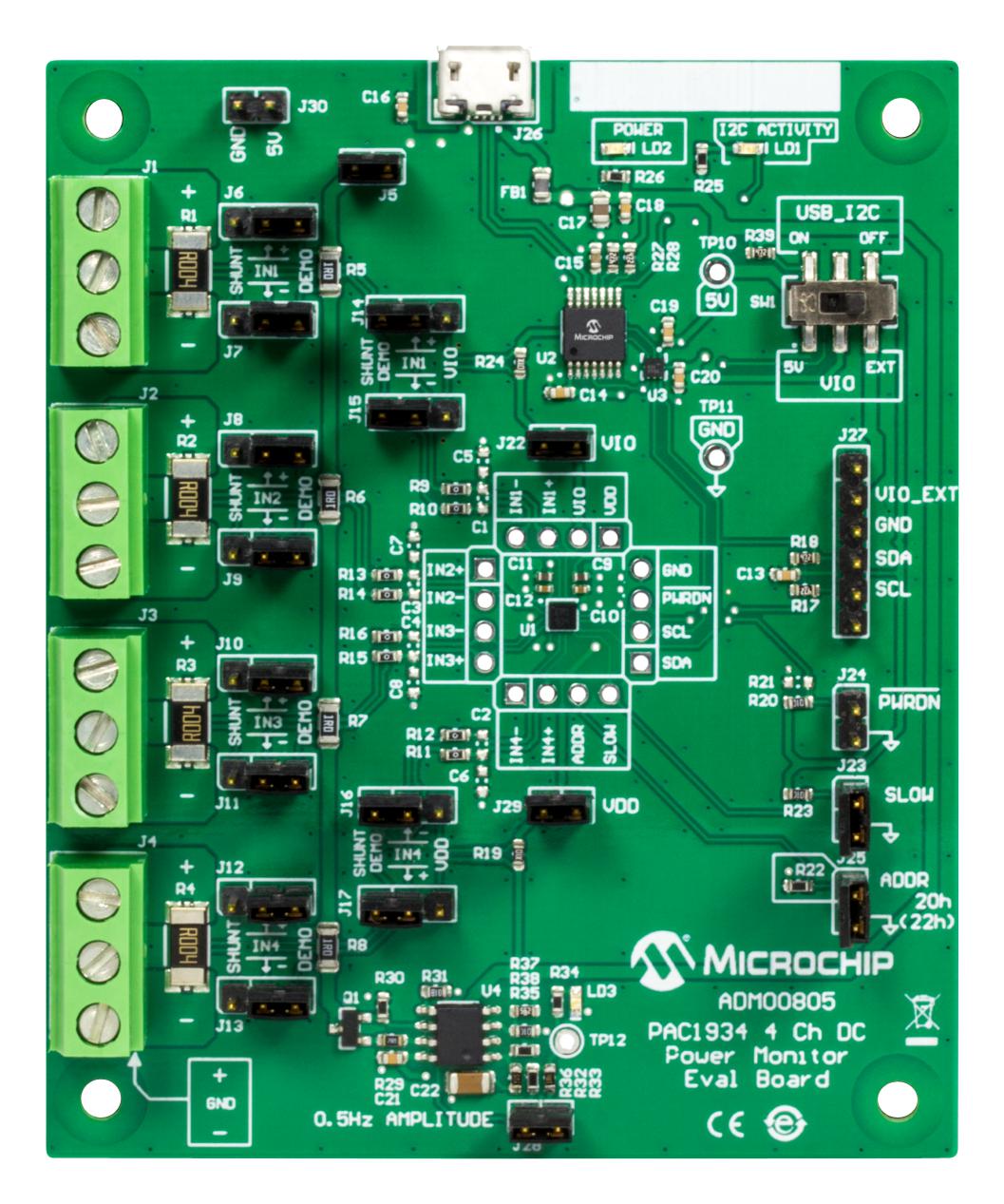 MICROCHIP ADM00805 Kits De Desarrollo Para Aplicaciones Especiales