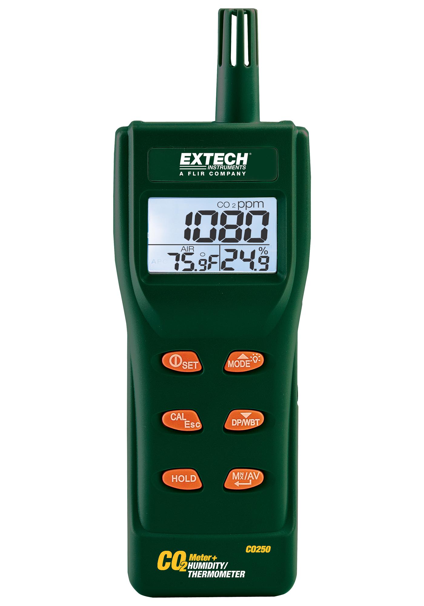 EXTECH INSTRUMENTS CO250 Medidores De Calidad Del Aire