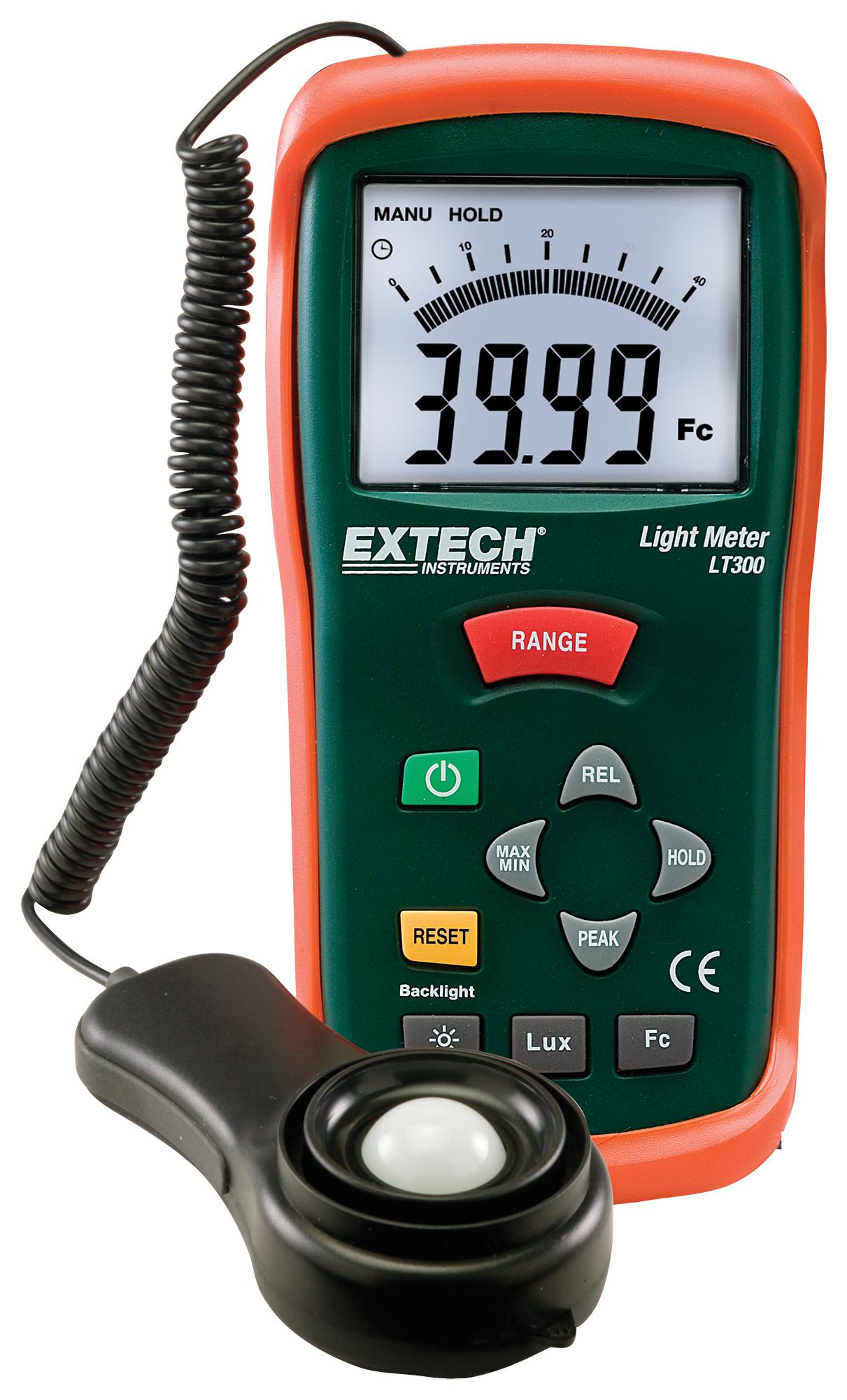 EXTECH INSTRUMENTS LT300 Luxómetros / Medidores De Luz