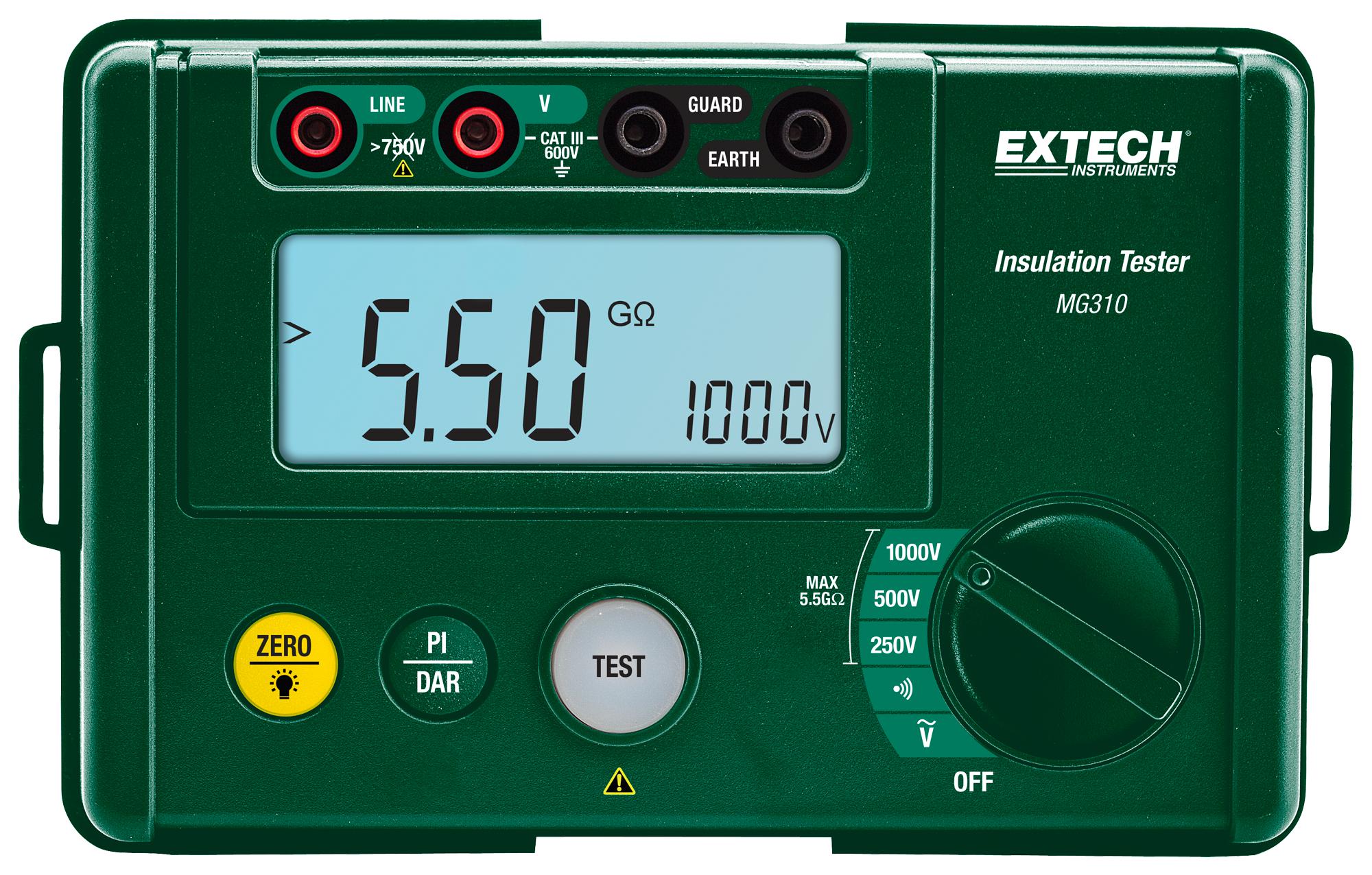 EXTECH INSTRUMENTS MG310 Comprobadores De Aislamiento