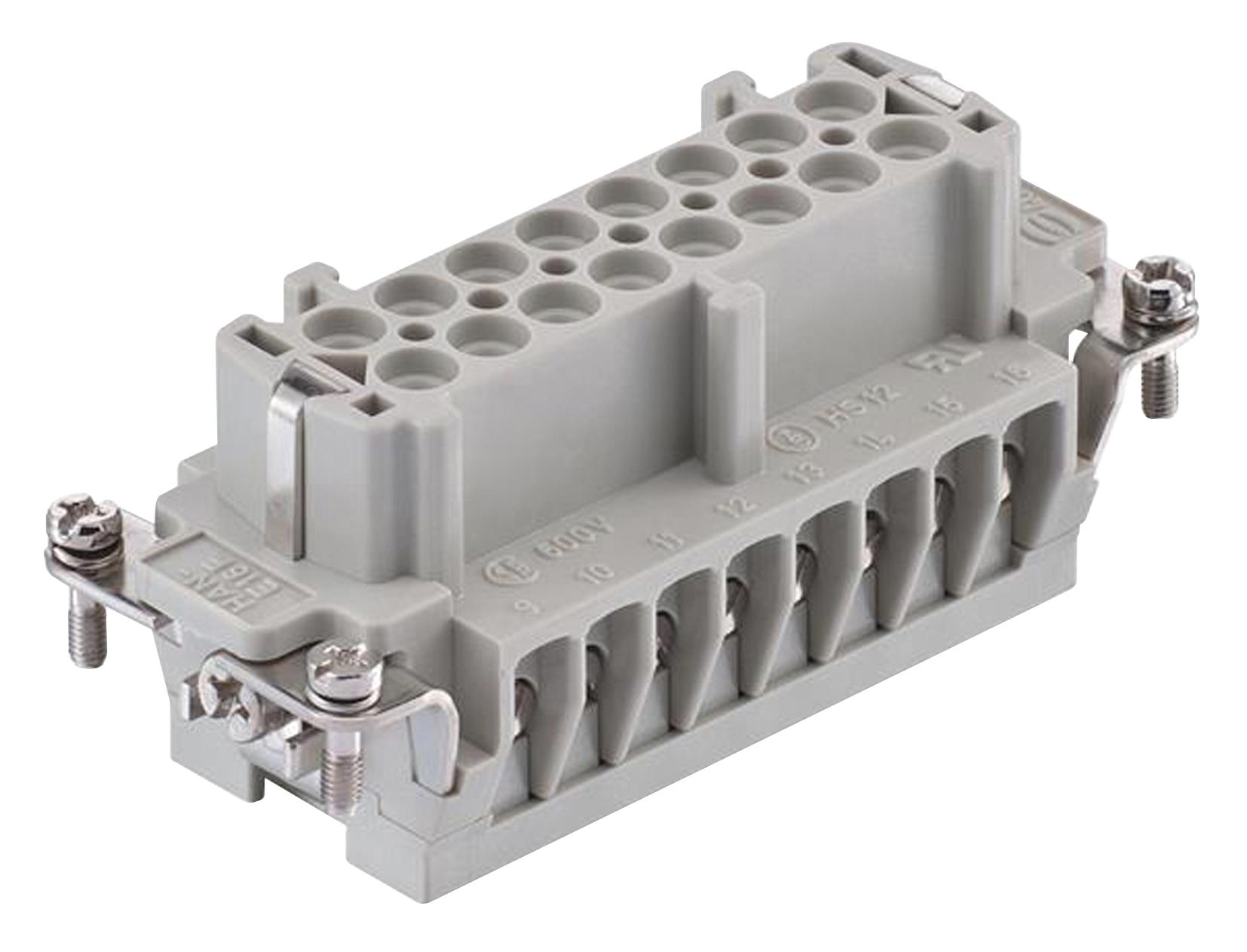 HARTING 09330162791 Insertos / Módulos Para Conectores De Diseño Robusto