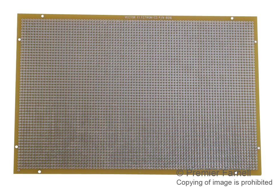 VECTOR ELECTRONICS 8016 Placas De Prototipado