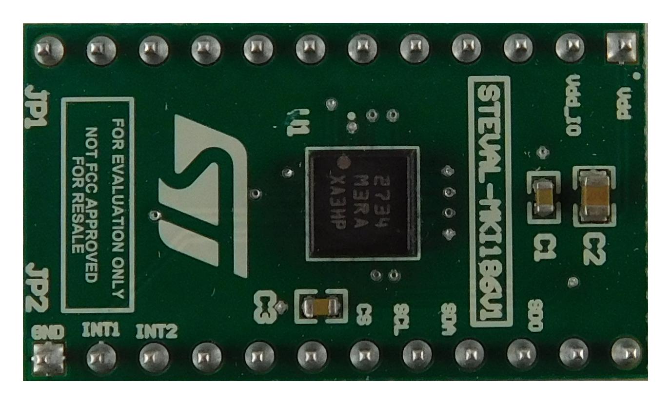 STMICROELECTRONICS STEVAL-MKI186V1 Accesorios De Kits De Desarrollo Analógico