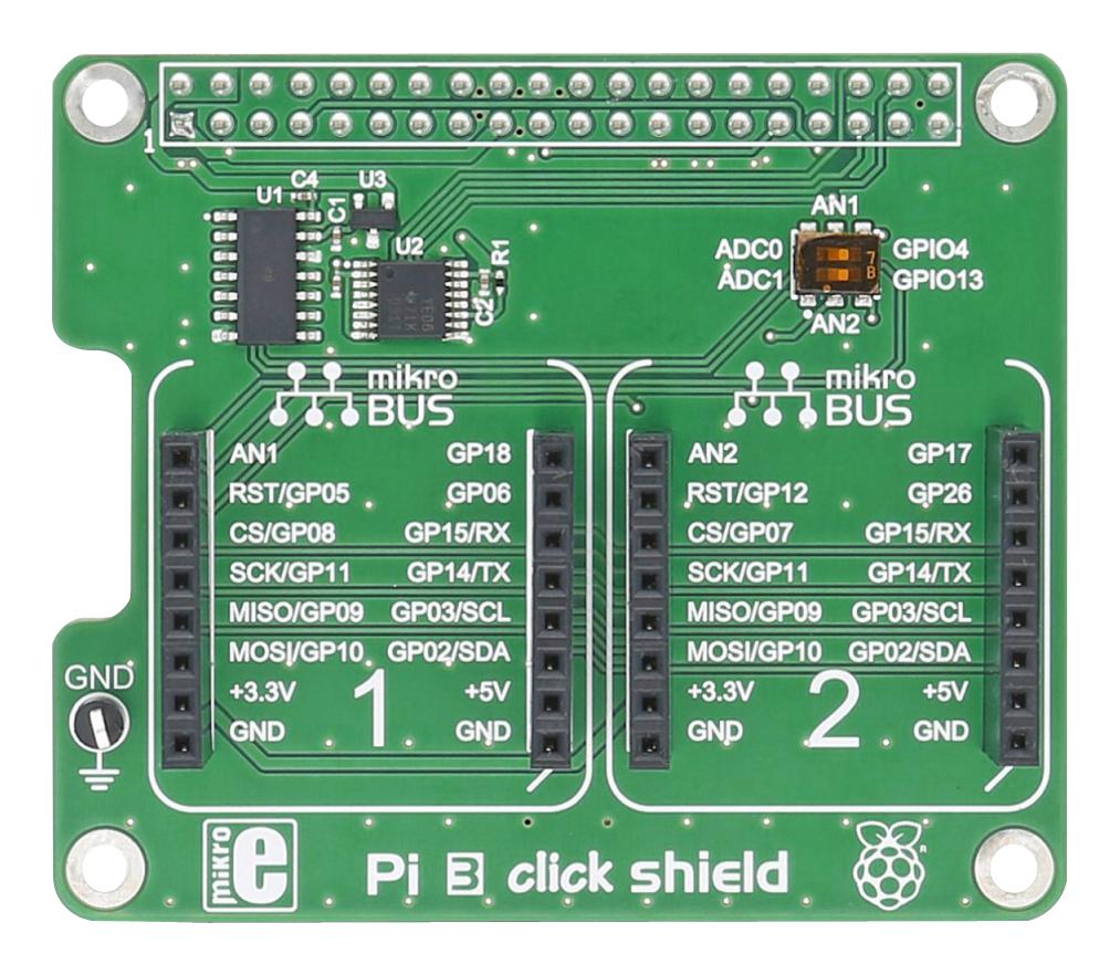 MIKROELEKTRONIKA MIKROE-2756 Otros Accesorios Raspberry Pi