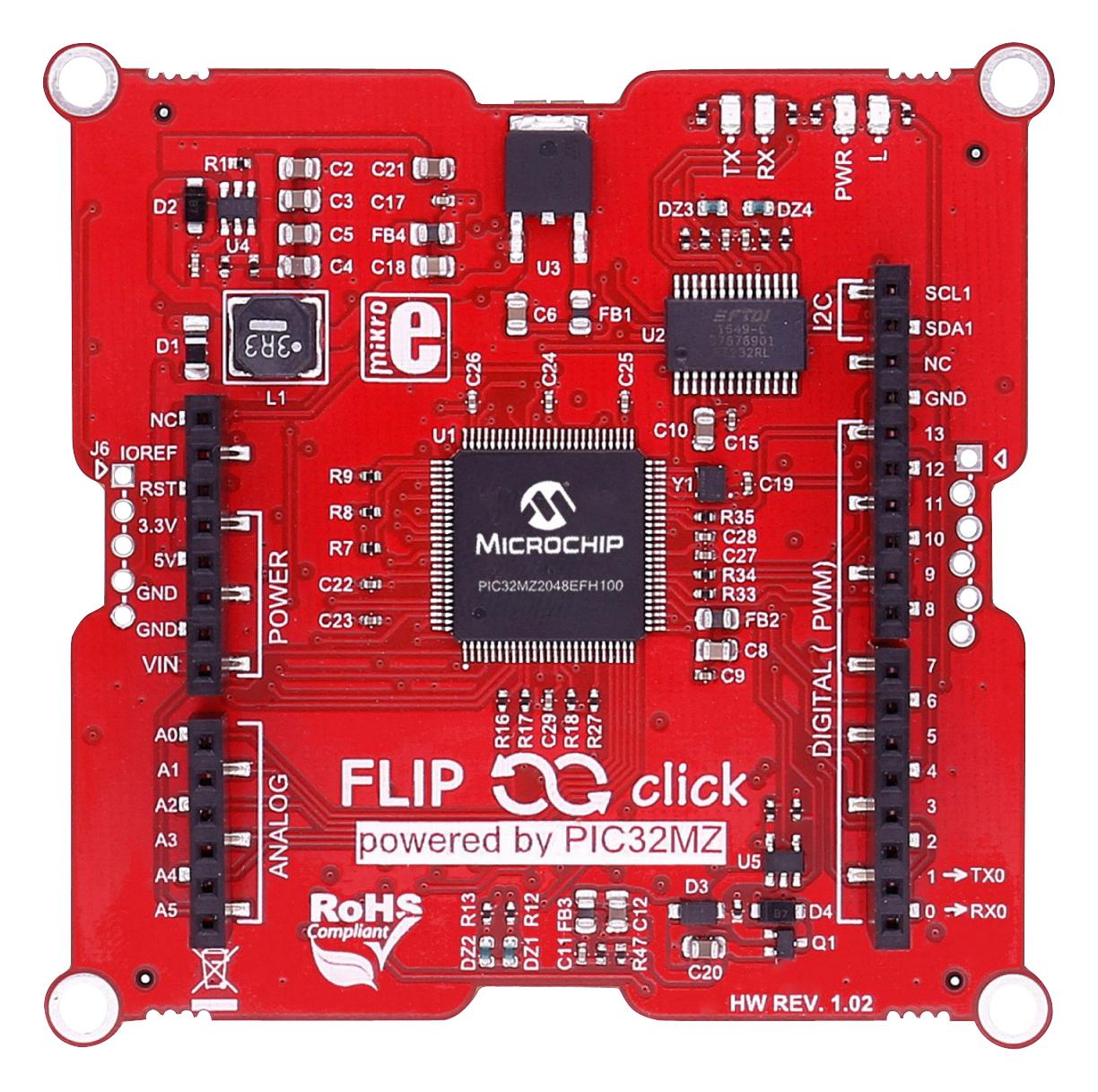 MIKROELEKTRONIKA MIKROE-2340 Kits De Desarrollo Integrado - DSPIC / PIC