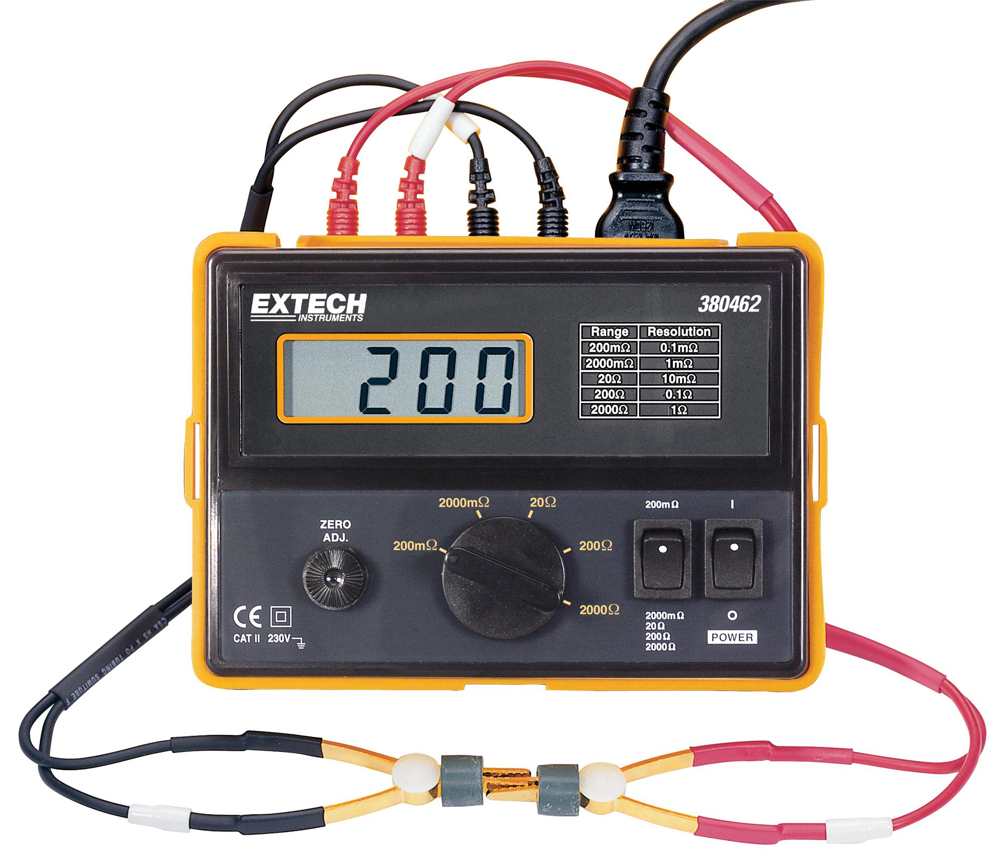 EXTECH INSTRUMENTS 380462 Medidores De Resistividad