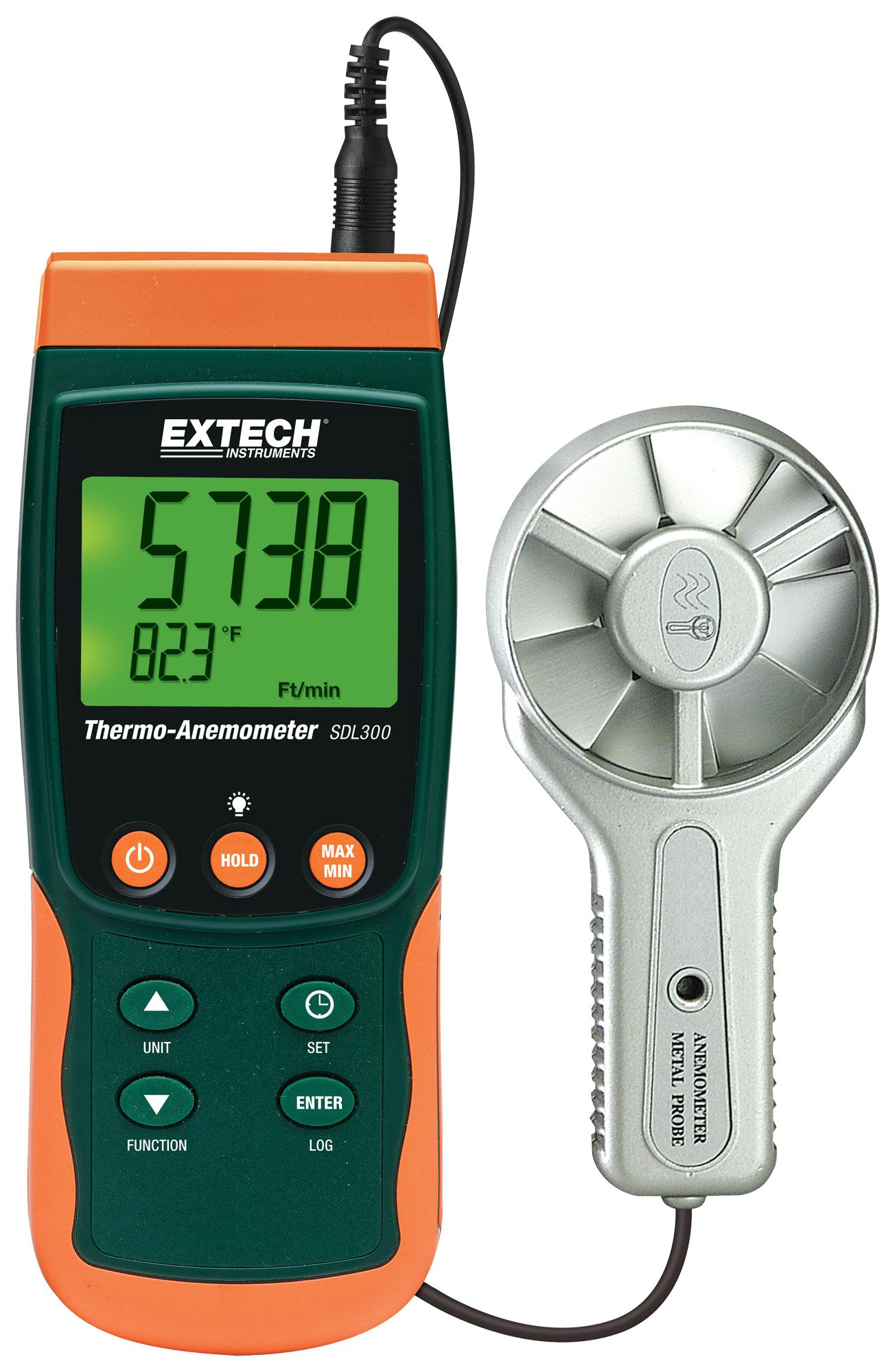 EXTECH INSTRUMENTS SDL300 Anemómetros Y Medidores De Flujo De Aire