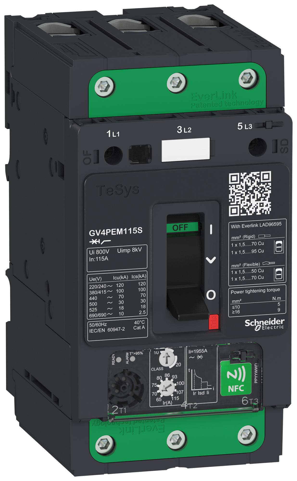 SCHNEIDER ELECTRIC GV4PEM80S Disyuntores Magnetotérmicos