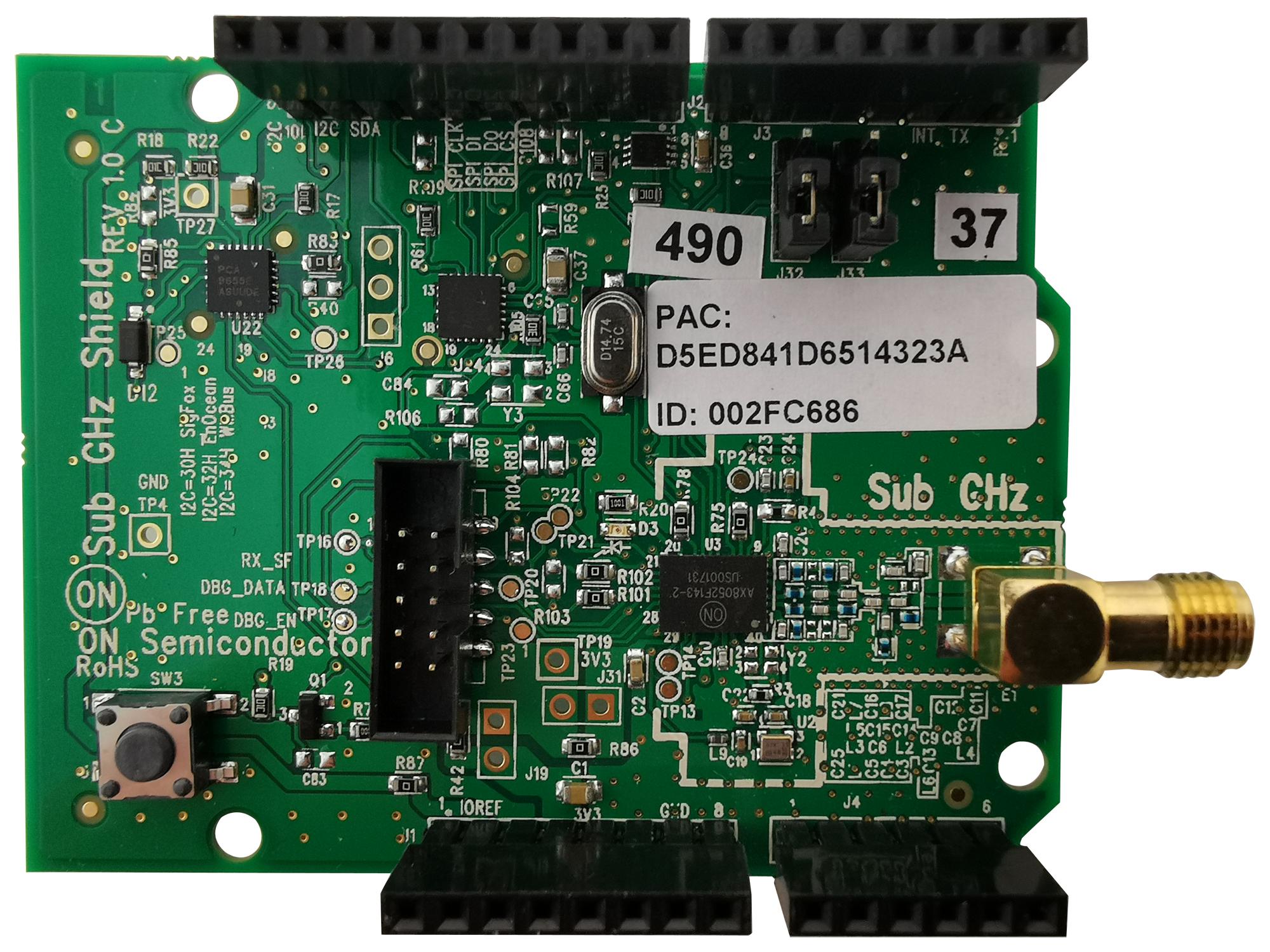 ONSEMI US-SIGFOX-GEVB Herramientas De Desarrollo RF