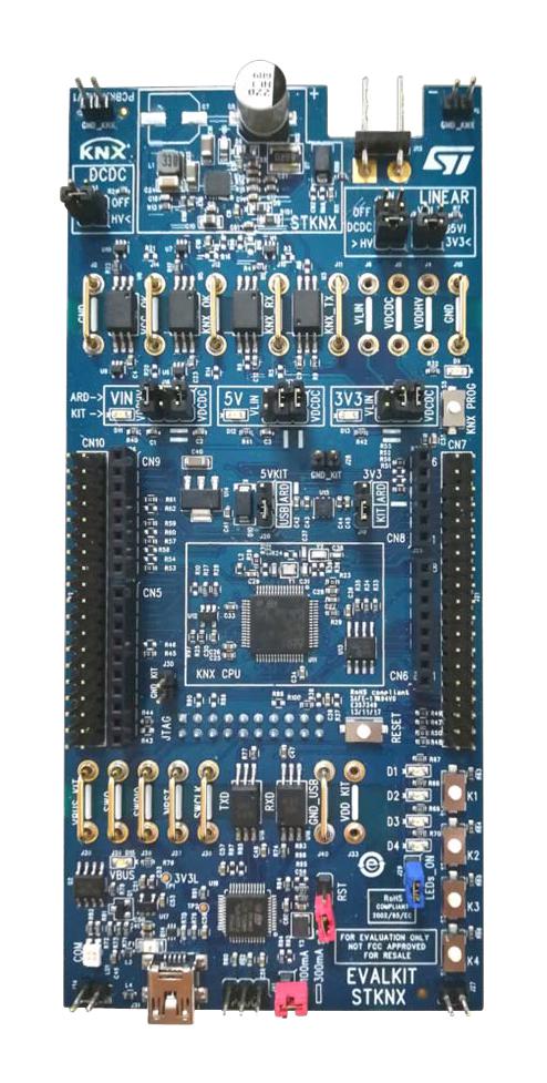 STMICROELECTRONICS EVALKITSTKNX Kits De Desarrollo Para Interfaz / Comunicaciones