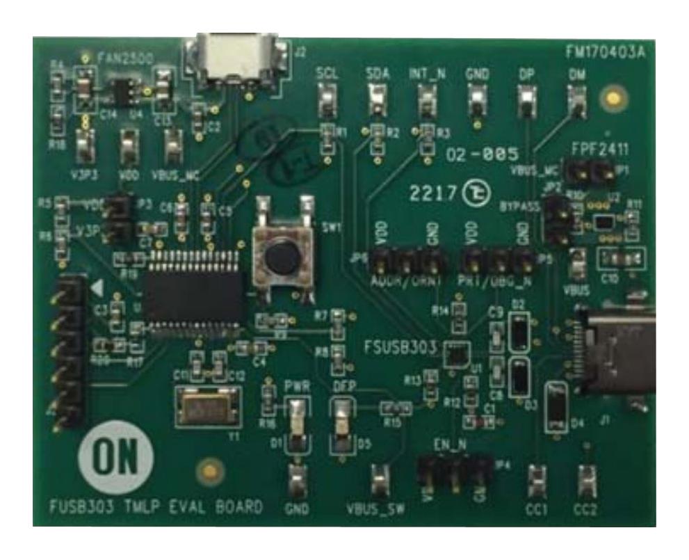 ONSEMI FUSB303GEVB Kits De Desarrollo Para Interfaz / Comunicaciones