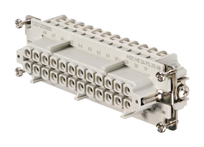 WEIDMULLER HDC HE 24 FS 25-48 Insertos / Módulos Para Conectores De Diseño Robusto