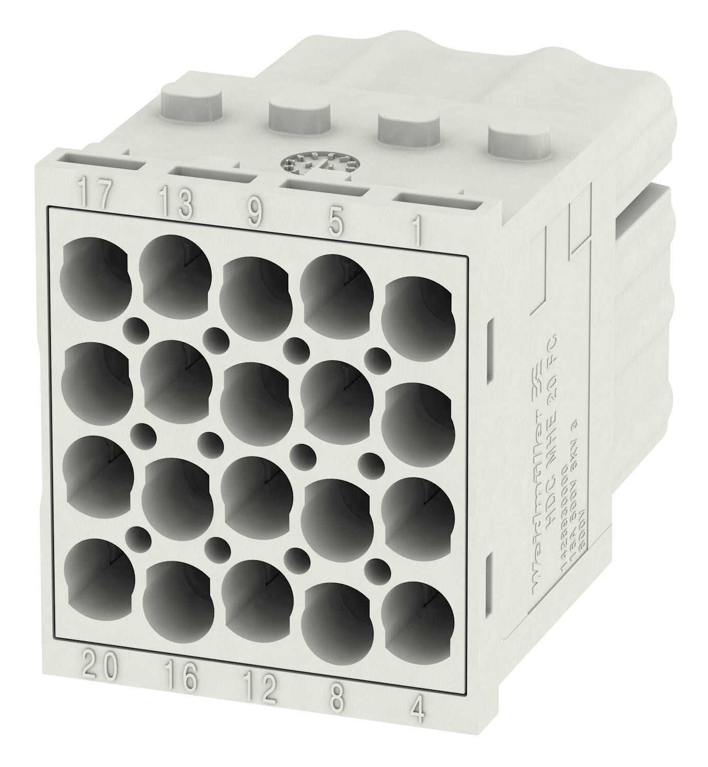 WEIDMULLER HDC MHE 20 FC Insertos / Módulos Para Conectores De Diseño Robusto