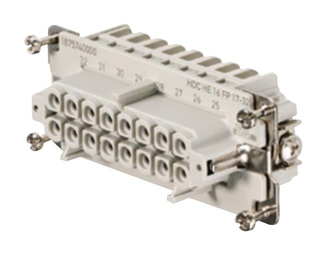 WEIDMULLER HDC HE 16 FP 17-32 Insertos / Módulos Para Conectores De Diseño Robusto