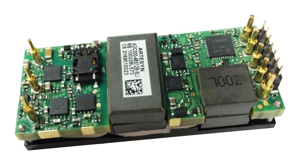 ARTESYN EMBEDDED TECHNOLOGIES ADO300-48S12B-6L Convertidores DC / DC Aislados De Montaje Pasante