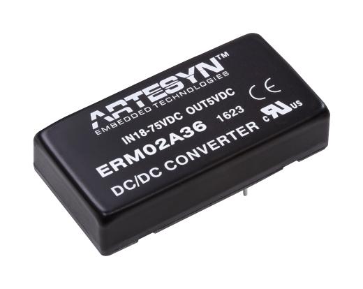 ARTESYN EMBEDDED TECHNOLOGIES ERM00CC110 Convertidores DC / DC Aislados De Montaje Pasante