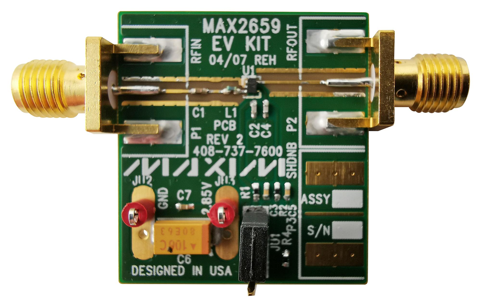 ANALOG DEVICES MAX2659EVKIT+ Herramientas De Desarrollo RF