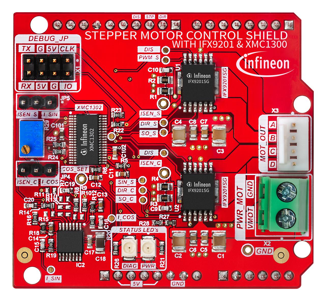 INFINEON KITXMC1300IFX9201TOBO1 Kits De Desarrollo Para Gestión De Alimentación - Kits De Desarrollo Para Control De Motor