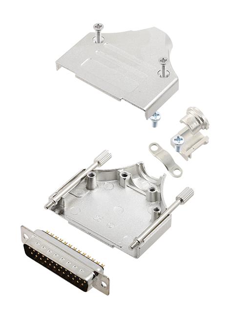 AMPHENOL COMMUNICATIONS SOLUTIONS L17MHDM25+L717SDB25P Conectores Sub-D