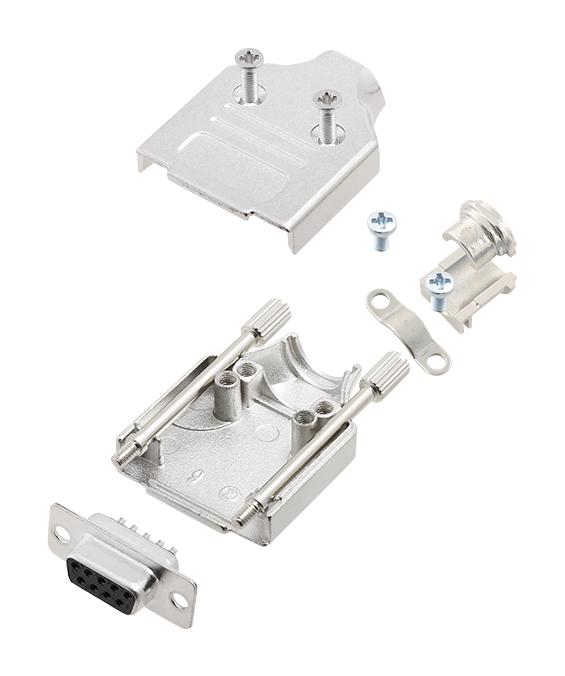 AMPHENOL COMMUNICATIONS SOLUTIONS L17MHDM09+L77SDE09S Conectores Sub-D