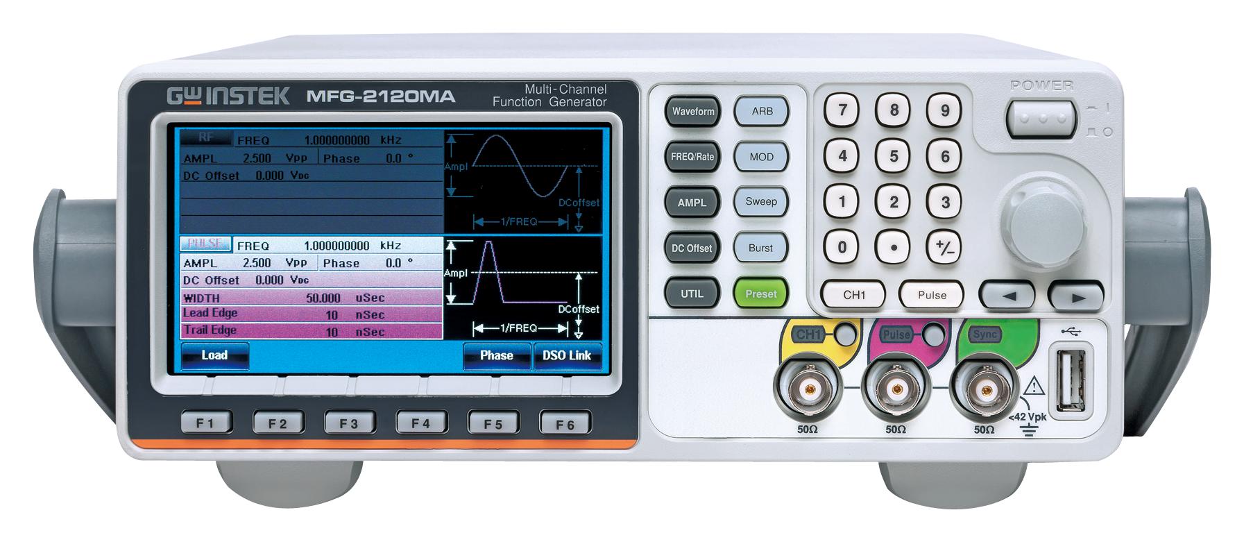 GW INSTEK MFG-2120MA Generadores De Funciones / Arbitrarios / Pulsos