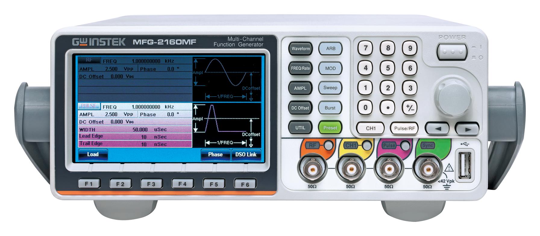 GW INSTEK MFG-2160MF Generadores De Funciones / Arbitrarios / Pulsos