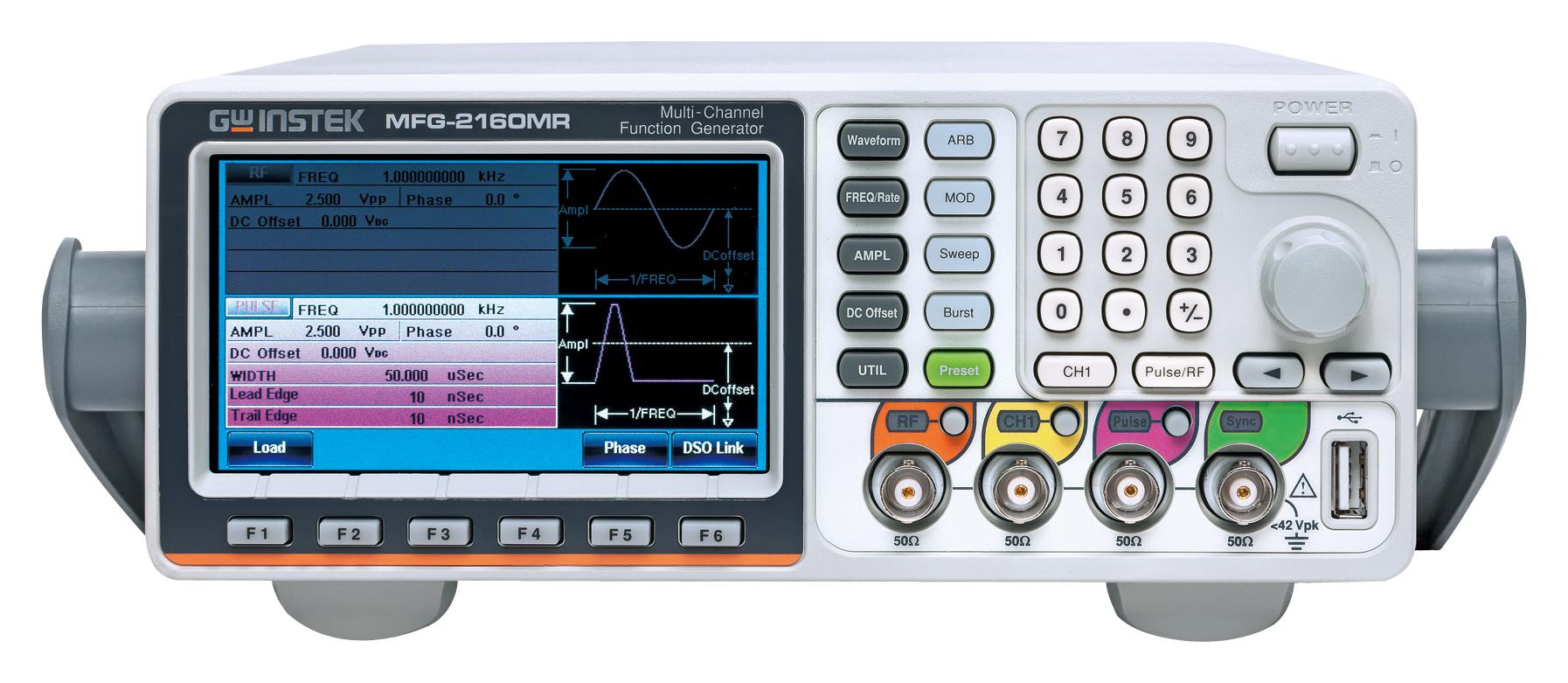 GW INSTEK MFG-2160MR Generadores De Funciones / Arbitrarios / Pulsos