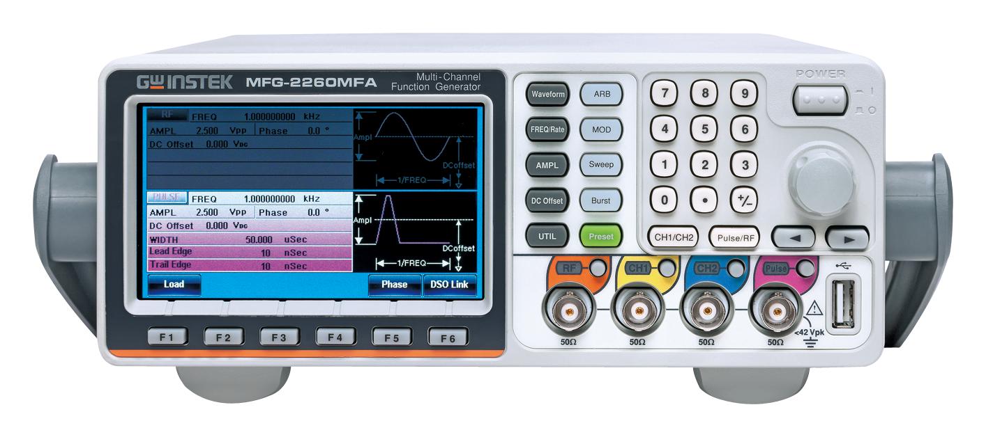 GW INSTEK MFG-2260MFA Generadores De Funciones / Arbitrarios / Pulsos