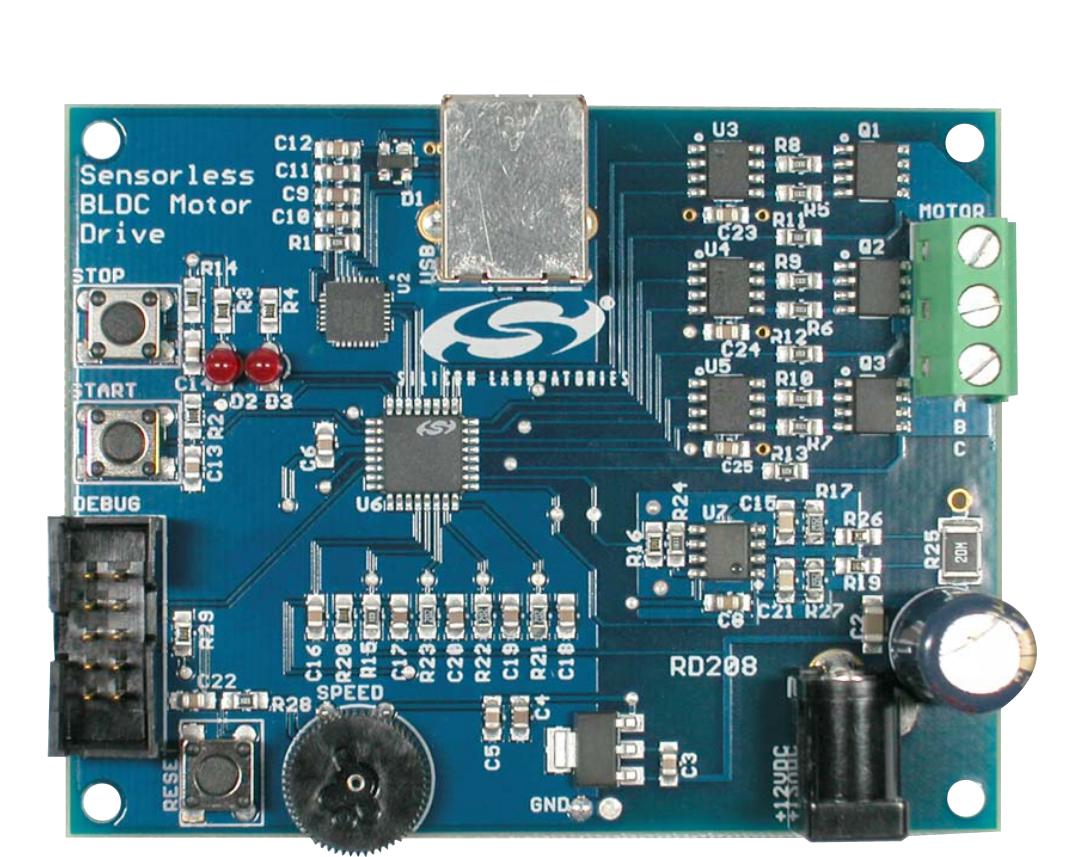 SILICON LABS SLBLDC-MTR-RD Kits De Aplicación Específica Y Diseño De Referencia