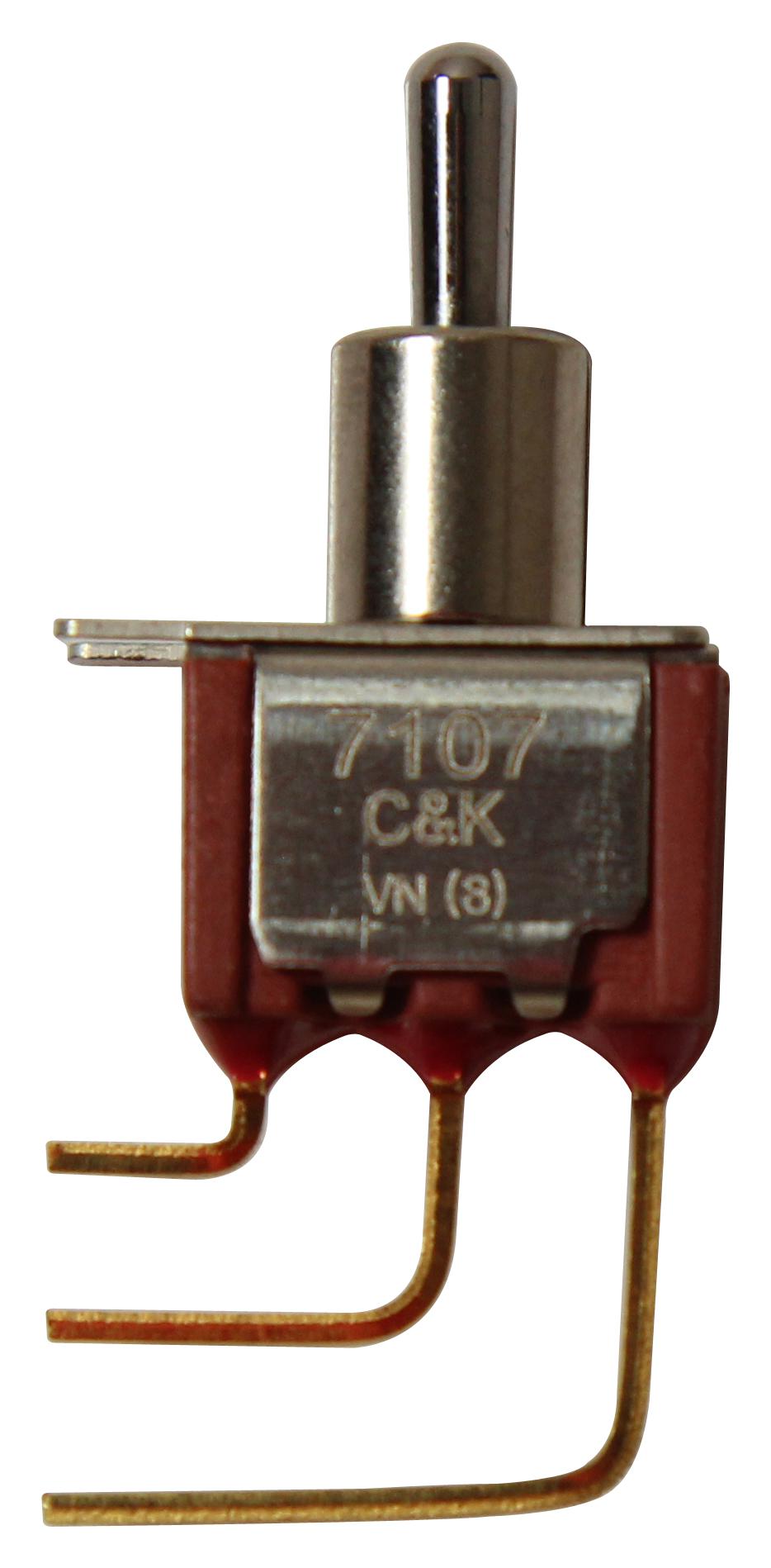 C&K COMPONENTS 7107MD9AV2BE Interruptores De Palanca