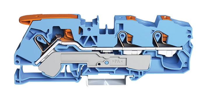 WAGO 2116-5304 Bloques De Terminales Para Montaje En Carril DIN