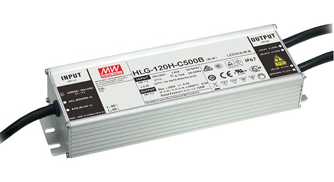 MEAN WELL HLG-120H-12B Fuentes De Alimentación Para LED AC / DC