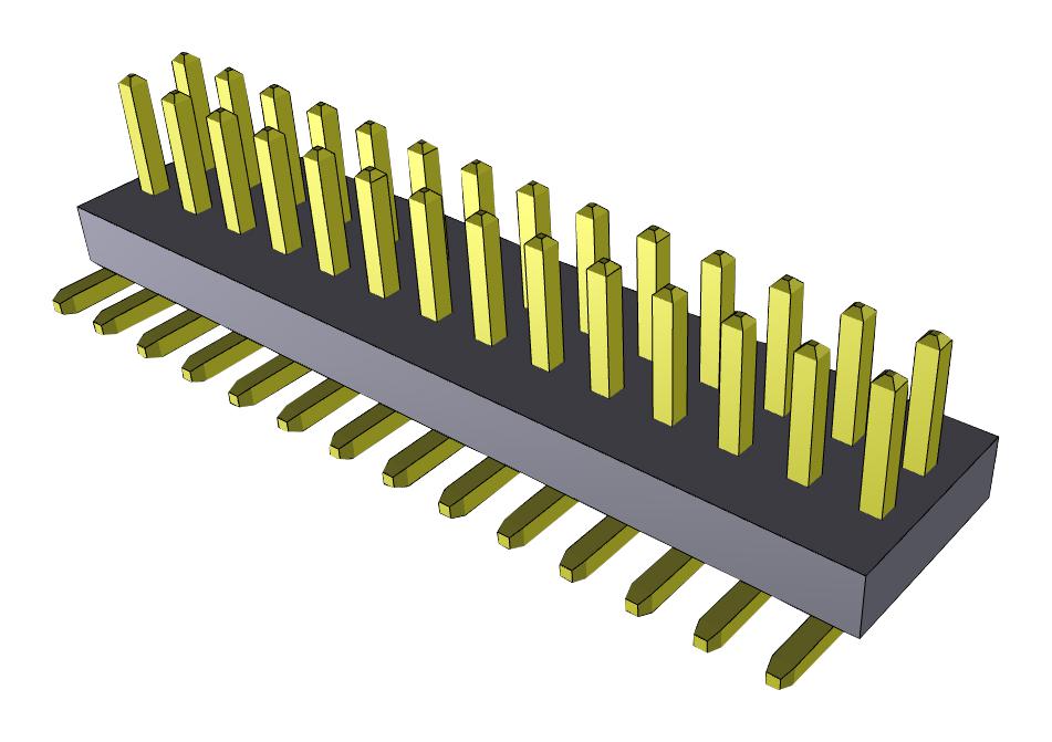 SAMTEC FTM-114-02-F-DV Conectores De Pines