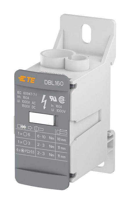 ENTRELEC - TE CONNECTIVITY 1SNL316010R0000 Bloques De Distribución De Potencia