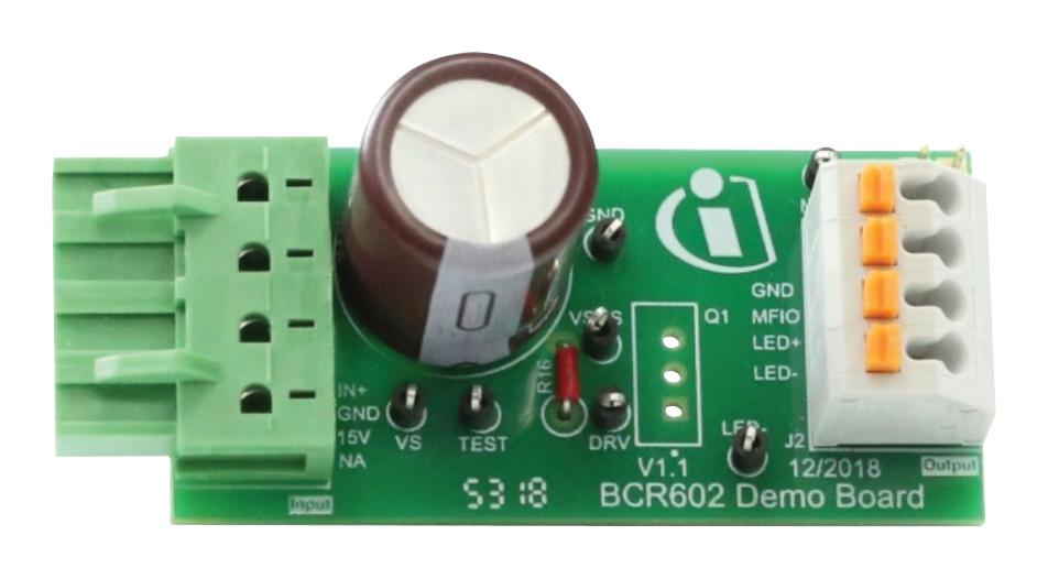 INFINEON DEMOBCR60260VICTRLTOBO1 Kits De Desarrollo De Iluminación Y LED