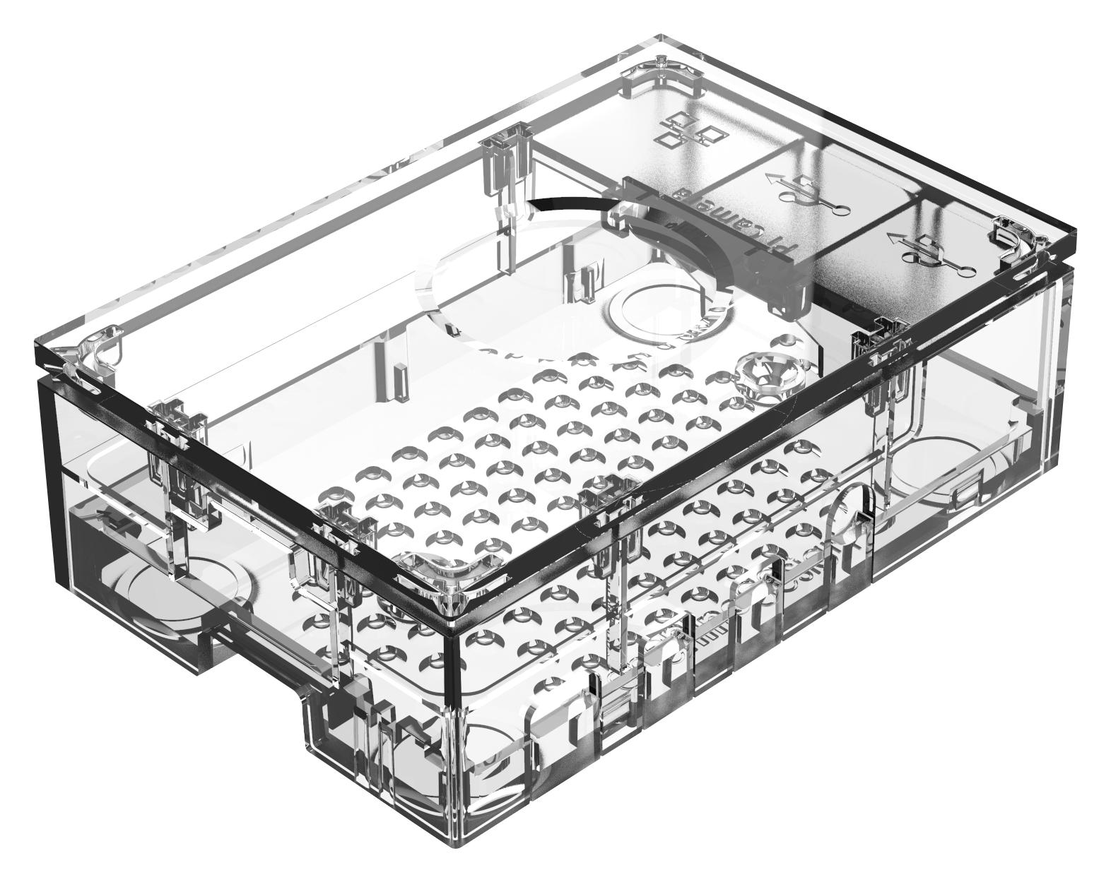 MULTICOMP PRO ASM-1900136-01 Carcasas Y Cajas Raspberry Pi