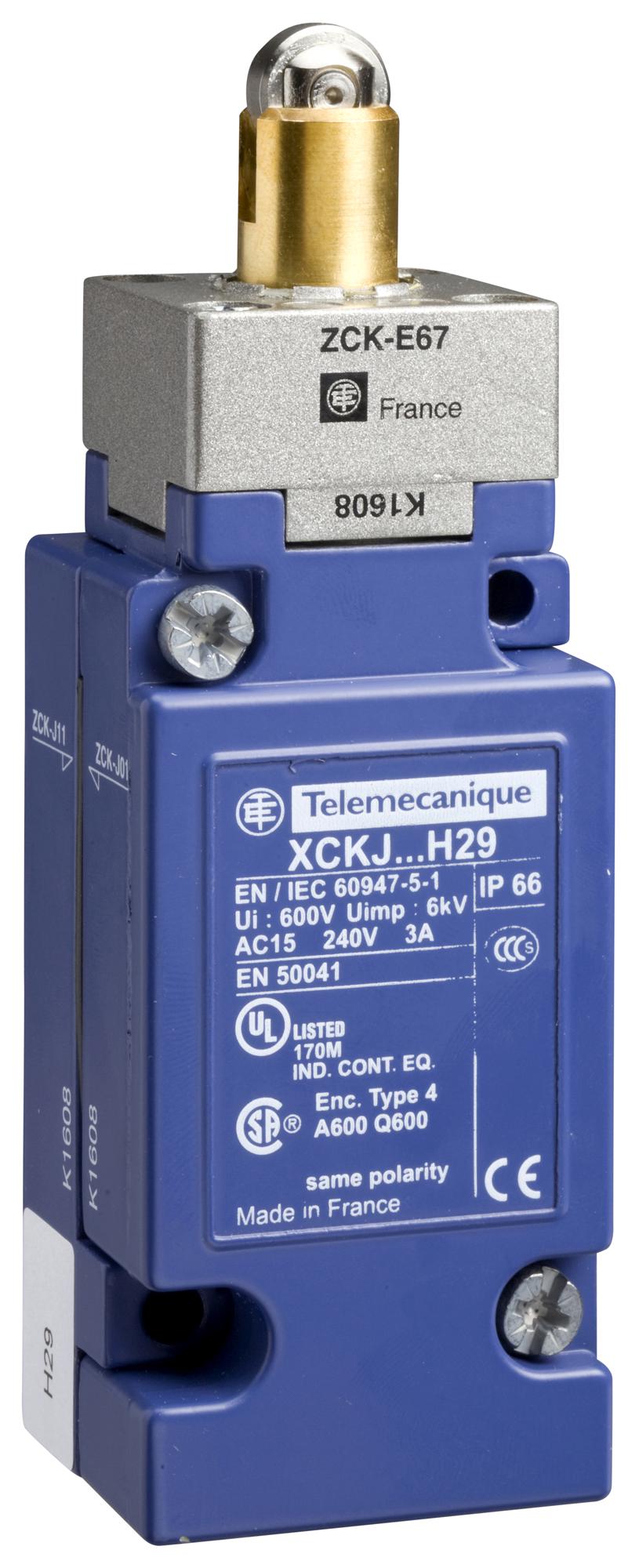 SCHNEIDER ELECTRIC XCKJ1167H29 Interruptores De Límite