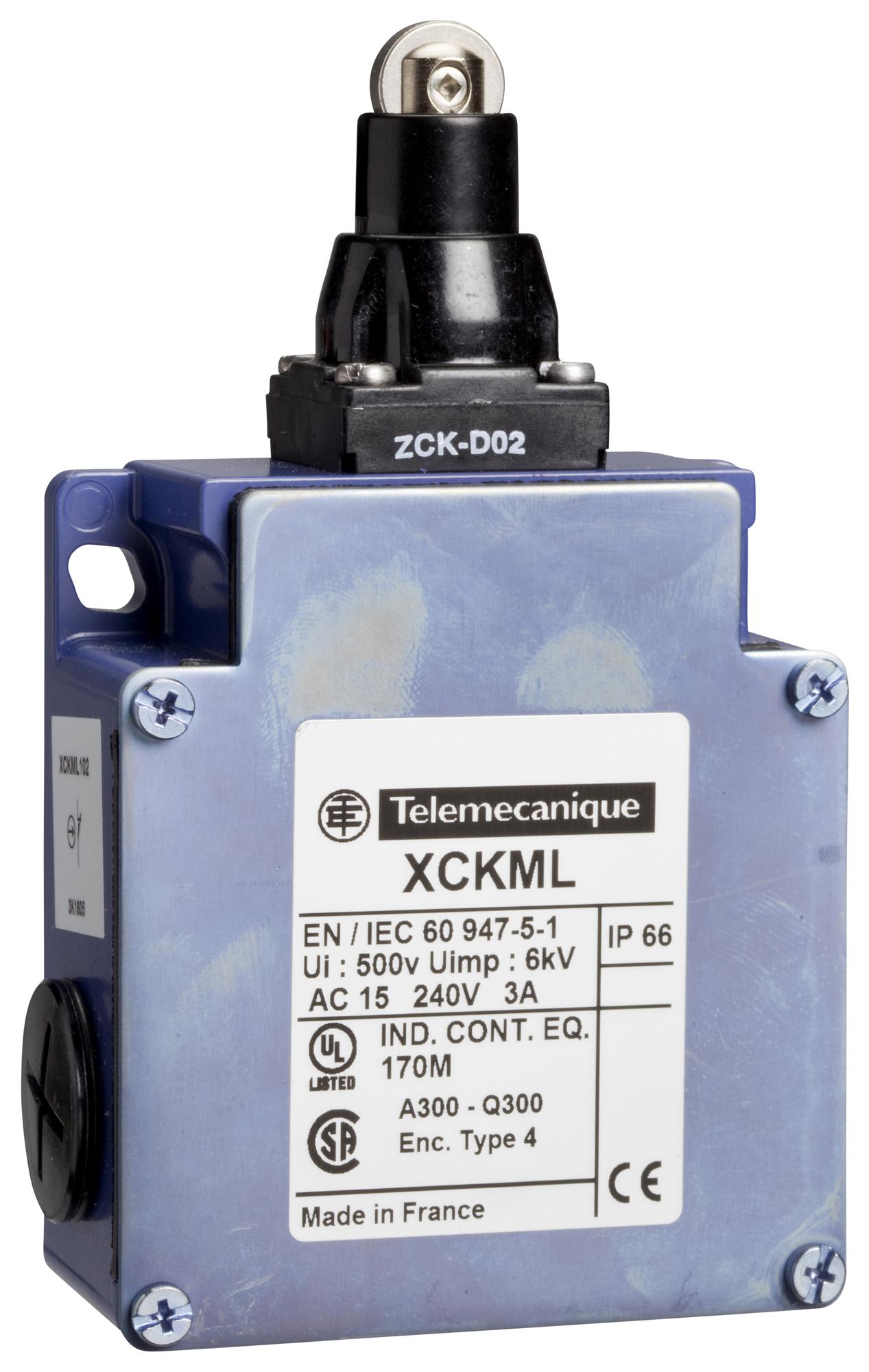 TELEMECANIQUE SENSORS XCKML102H29 Interruptores De Límite