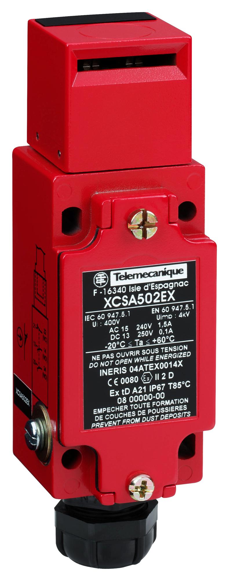 TELEMECANIQUE SENSORS XCSA502EX Interruptores Con Enclavamiento De Seguridad