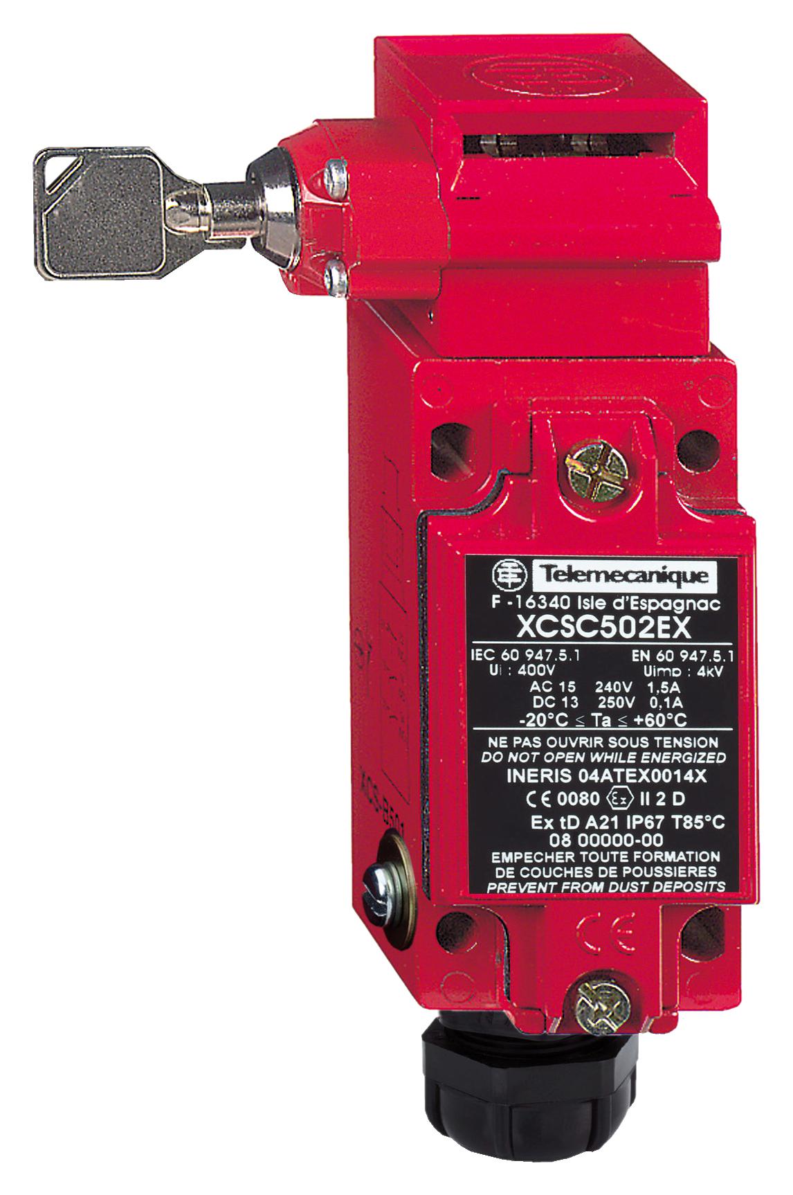 TELEMECANIQUE SENSORS XCSC702EX Interruptores Con Enclavamiento De Seguridad