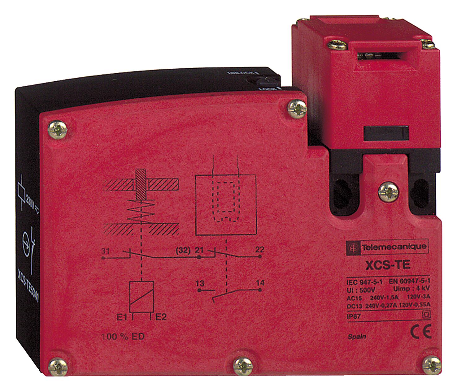 TELEMECANIQUE SENSORS XCSTE5512 Interruptores Con Enclavamiento De Seguridad